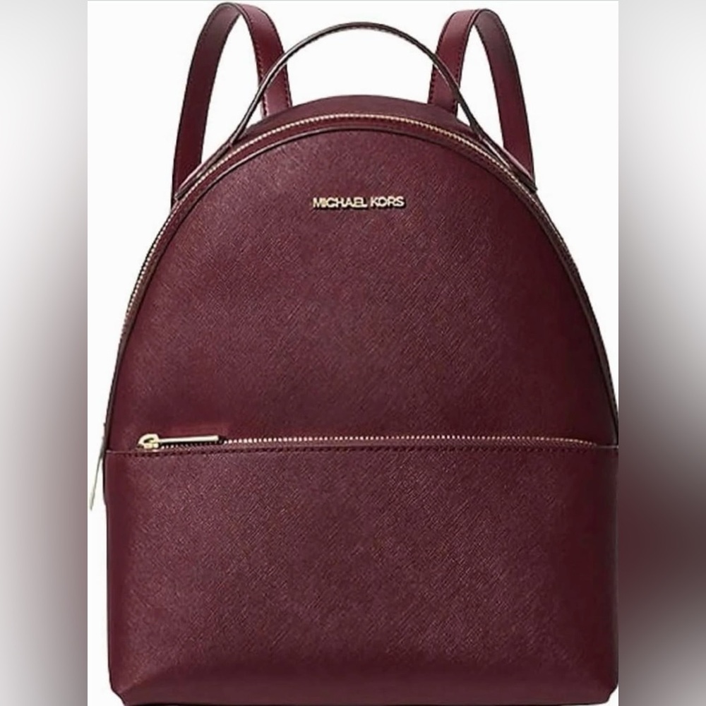 Michael Kors Wine Red Backpack Sheila
Medium